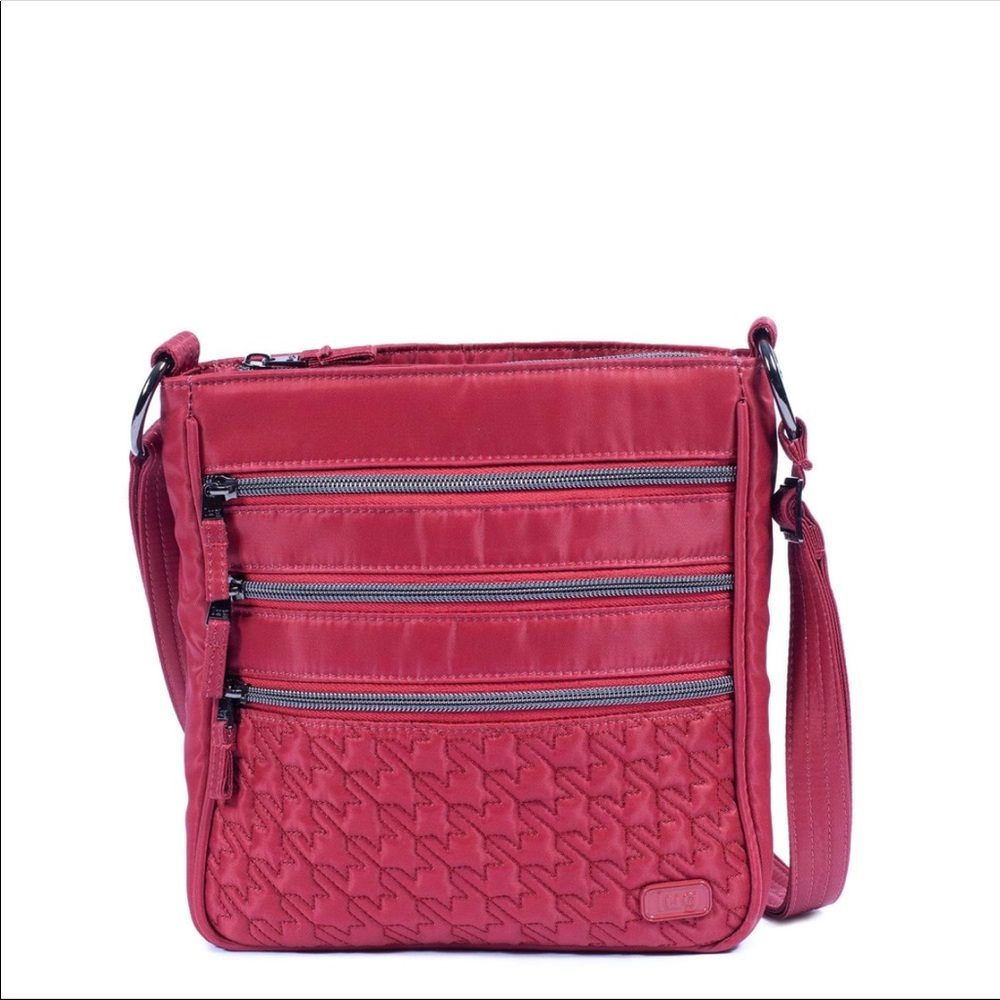 NWT - LUG Breezer Crossbody / Shoulder Bag in Rosewood Red